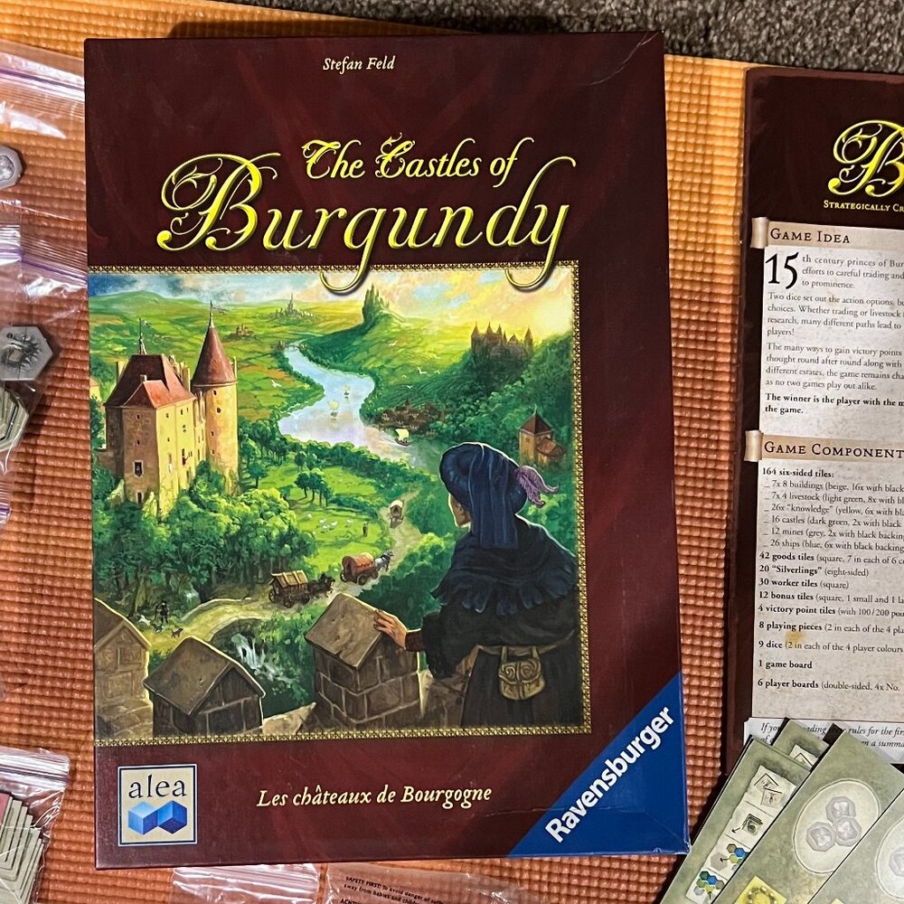 The Castles of Burgundy Board Game (2011)
